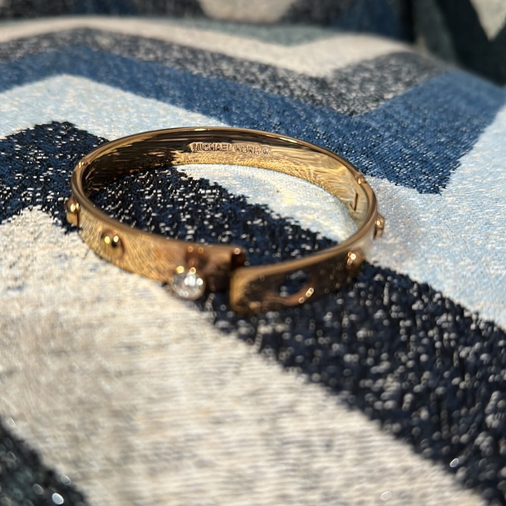 Michael Kors gold tone bracelet
